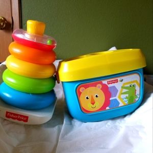 Fisher Price Rings and Blocks Set